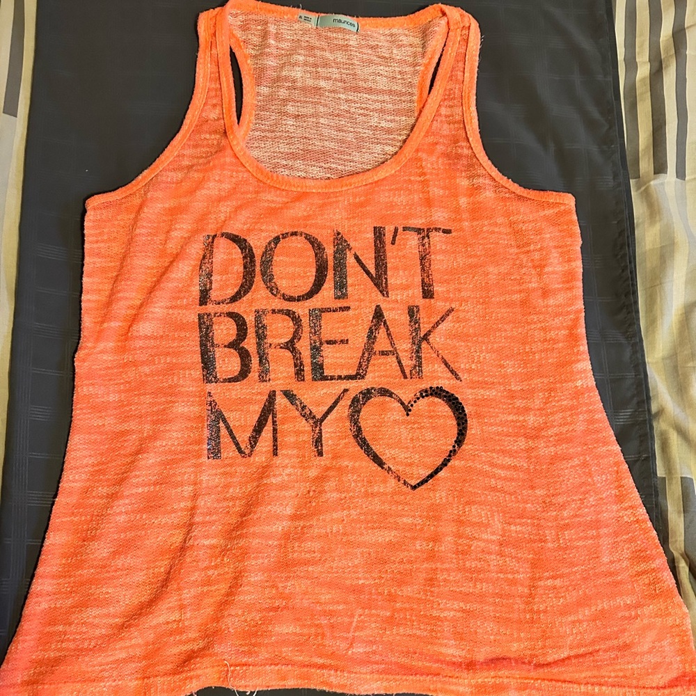 Maurice’s tank top